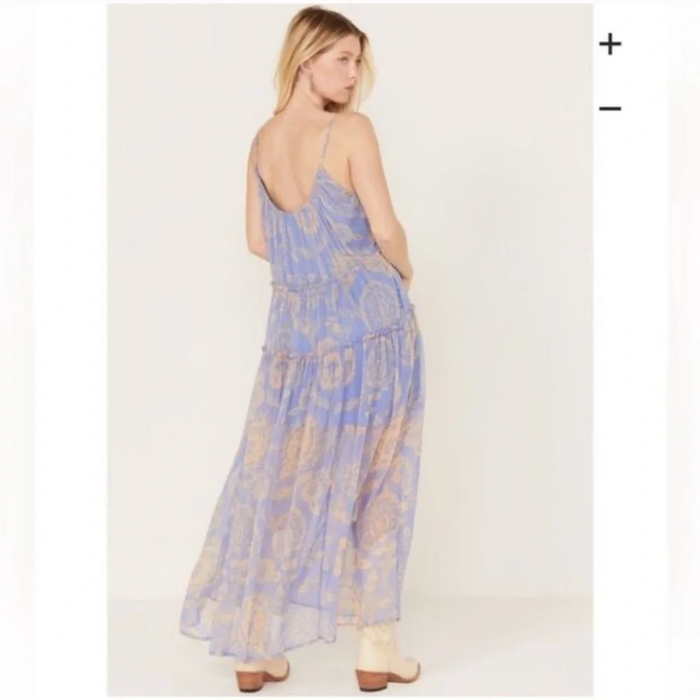 NWOT Free People Julianna Tiered Maxi